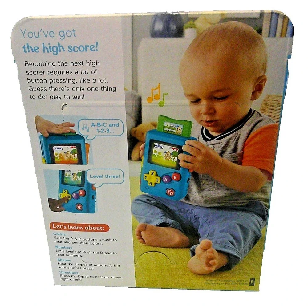 New in Box, Baby Fisher Price Laugh and Learn Lil Gamer Toy 6-36 months Games‎